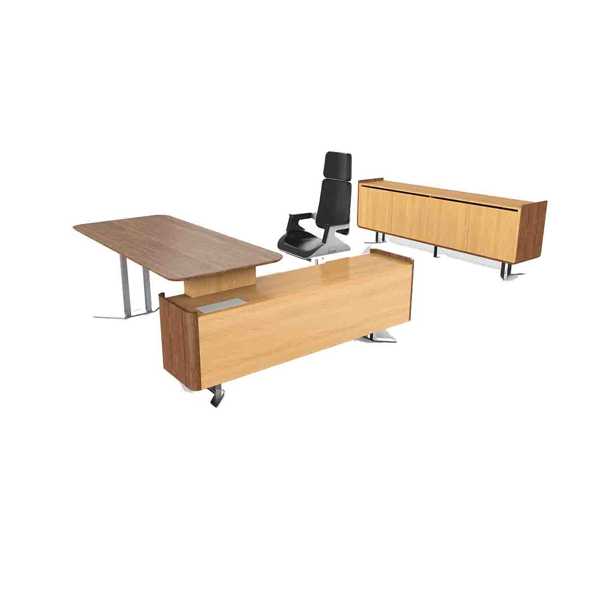Major职员办公桌 - 2米经理主管桌_原木色2米经理桌如何选择？