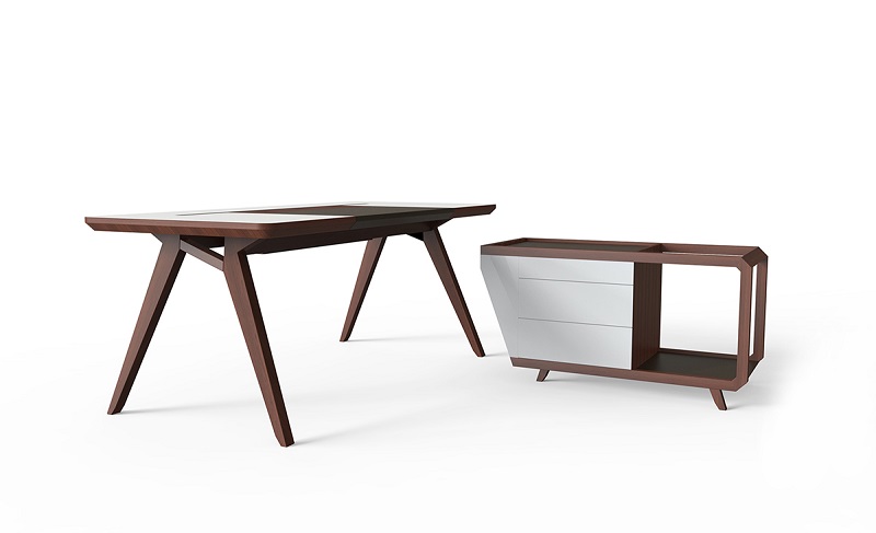 Cavallo1.8米实木办公桌